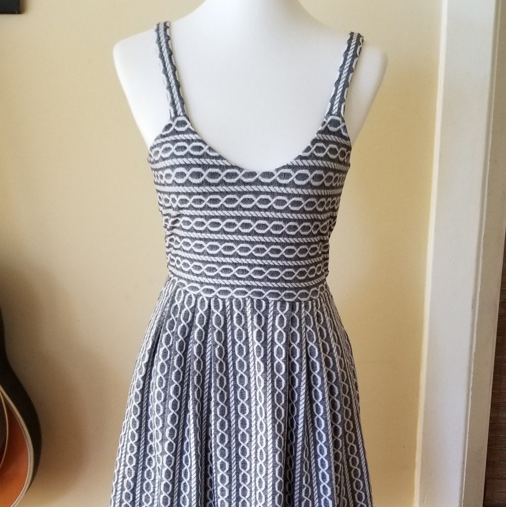 Postmark for Anthropology open back dress